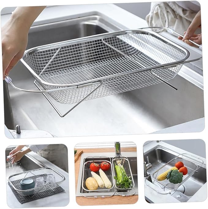 Expandable Stainless Sink Colander